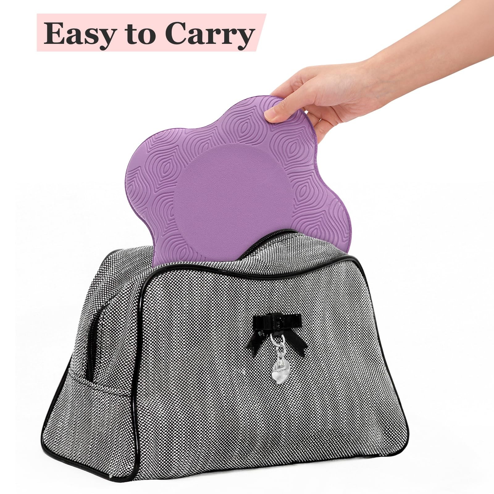 6 Pack Yoga Knee Pads, Pilates Knee Pad Cushion Extra Thick Foam for Knees Elbow