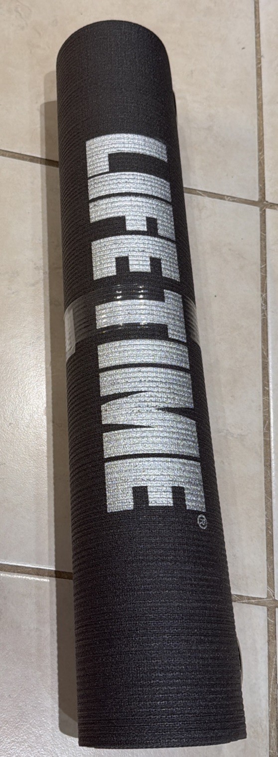 Lifetime Yoga Hanging Exercise Mat Fitness & Yoga Mat 72 X 24″ w/Grommets NEW