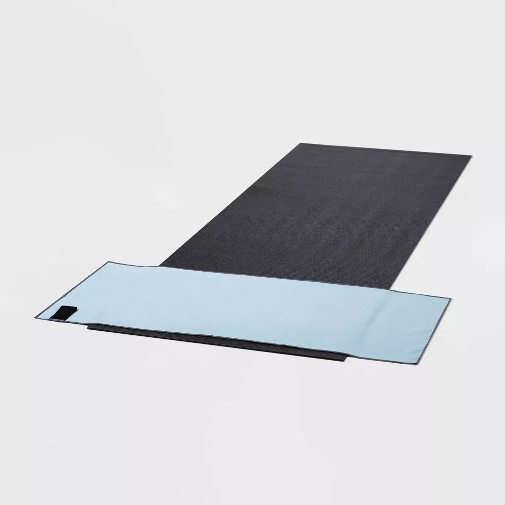 ALL IN MOTION YOGA HAND TOWEL, 36L X 15W – BLUE