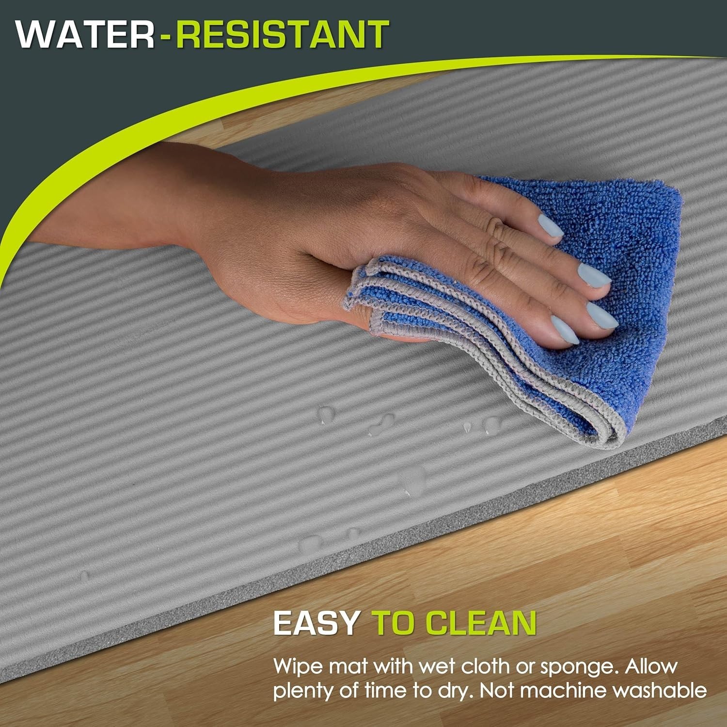Slip-Resistant 15mm Yoga Cushion – Lightweight Elbow and Knee Support for Travel