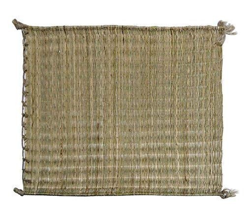 Natural kusha Grass Aasan/mat for Puja, Yoga, , Meditation Pack 2 size 18 X18