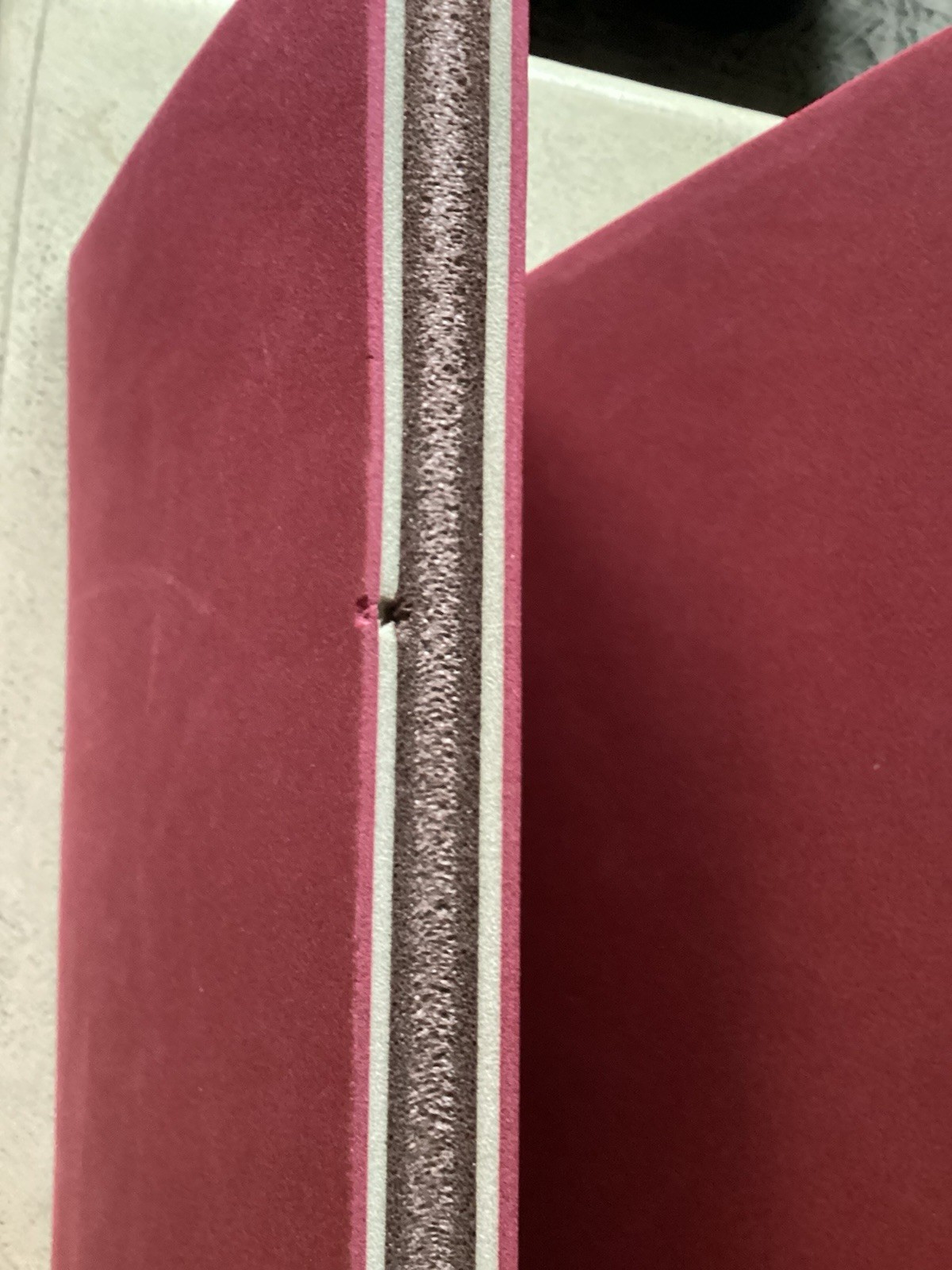 Nike Foldable Foam Yoga/ Fitness Mat With Carry Case Crimson Red Color Cool Find
