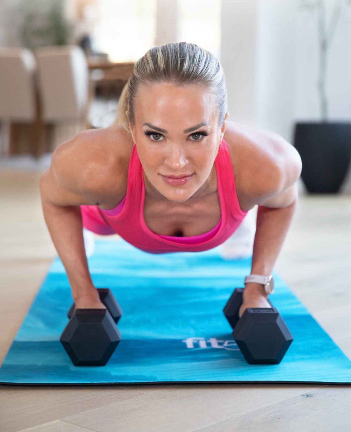 NEW Fit52 Carrie Underwood All Purpose Non-Slip Exercise Yoga Mat Soft Touch