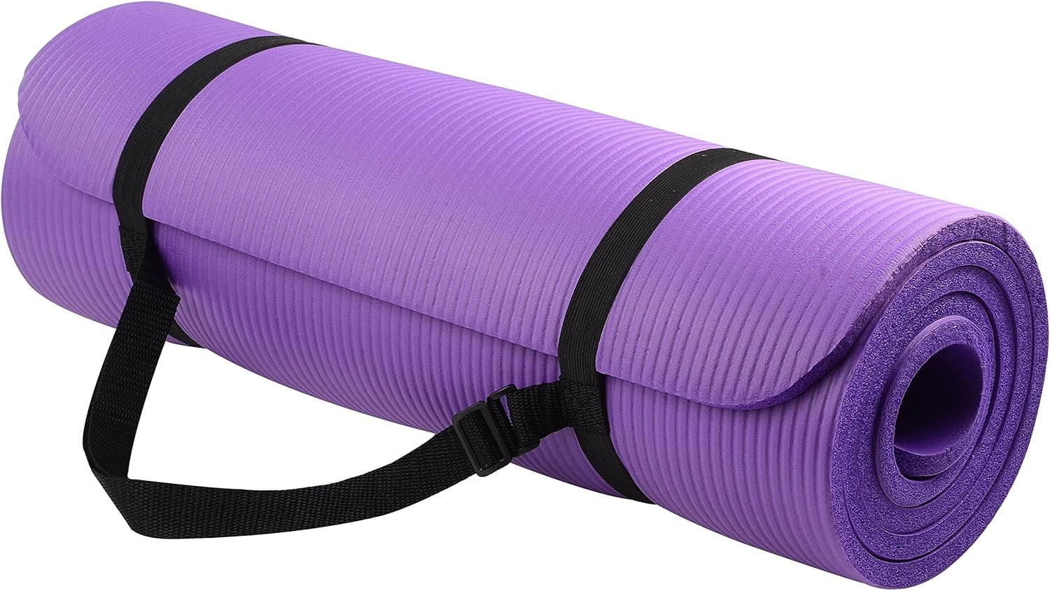 All Purpose 1/2-Inch Extra Thick High Density Anti-Tear Exercise Yoga Mat wit…