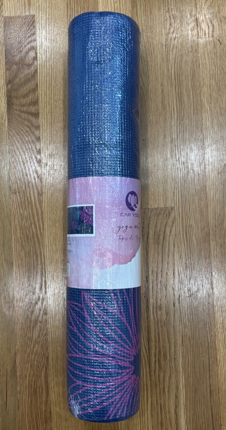 Yoga Mat By CAR Yoga 24” By 68” New
