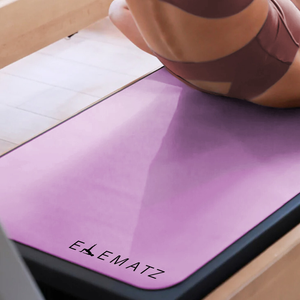 Pink Lavender Pilates Reformer Mat