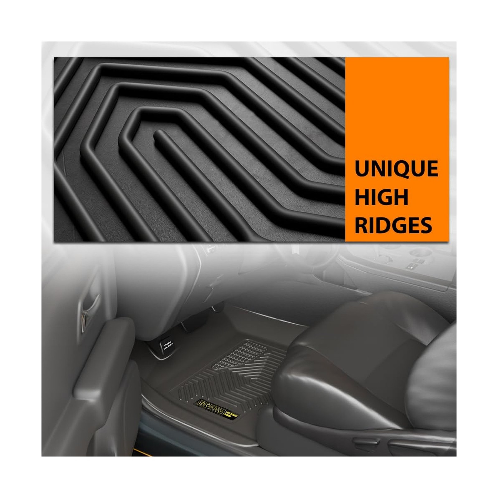 ANDPLAY TPE Floor Mats Liners Compatible with Tesla Model Y 2020-2024 5 seat …
