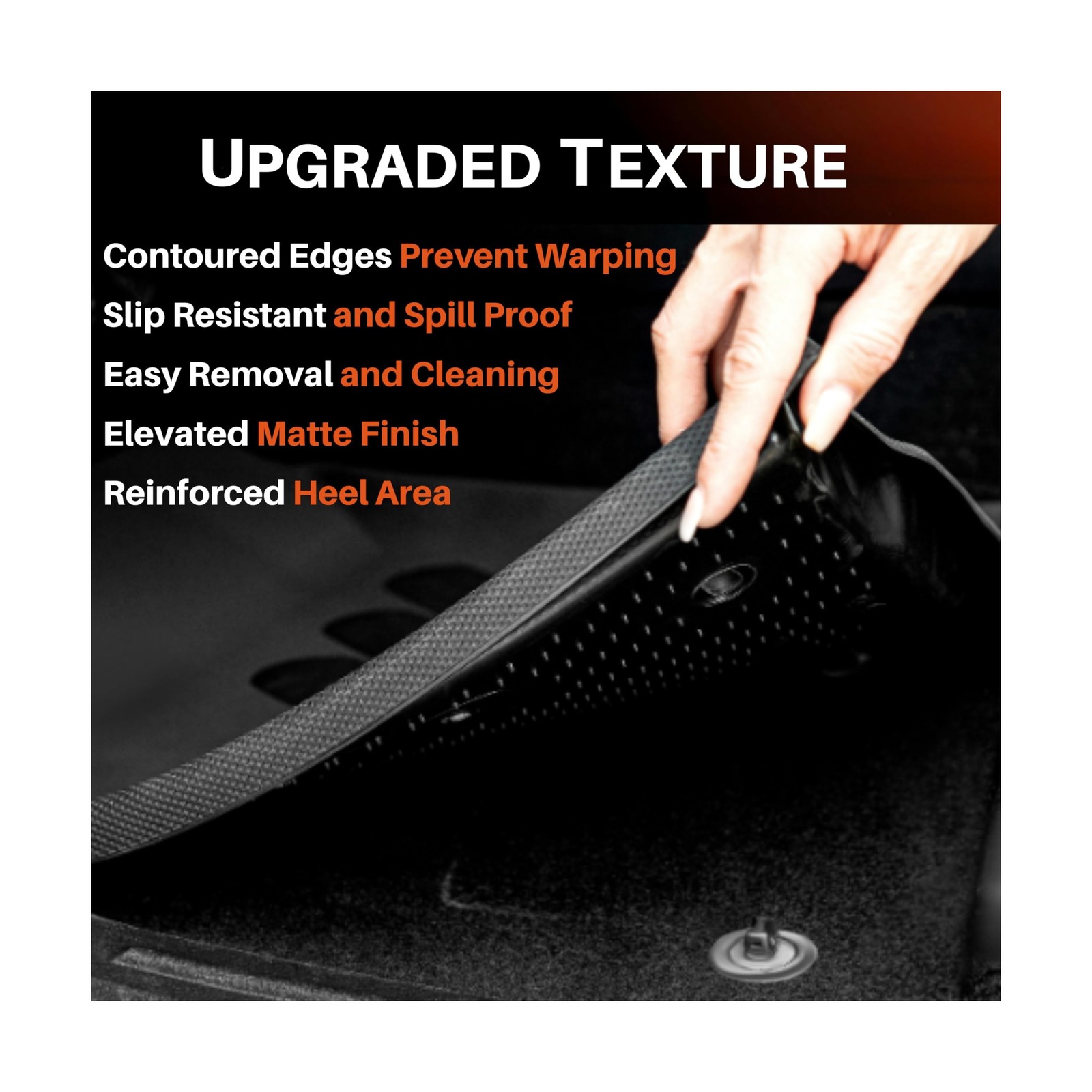 BaseLayer Elite Floor Mats for Ford F250/350 Super Duty Crew Cab (2017-2022) …