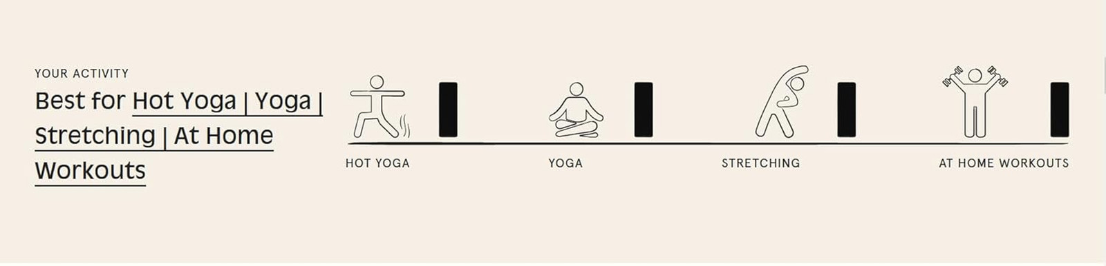 Solana Yoga Mat 1″ Thick W/Nylon Strap for Men & Women – Non Slip Exercise Mat f