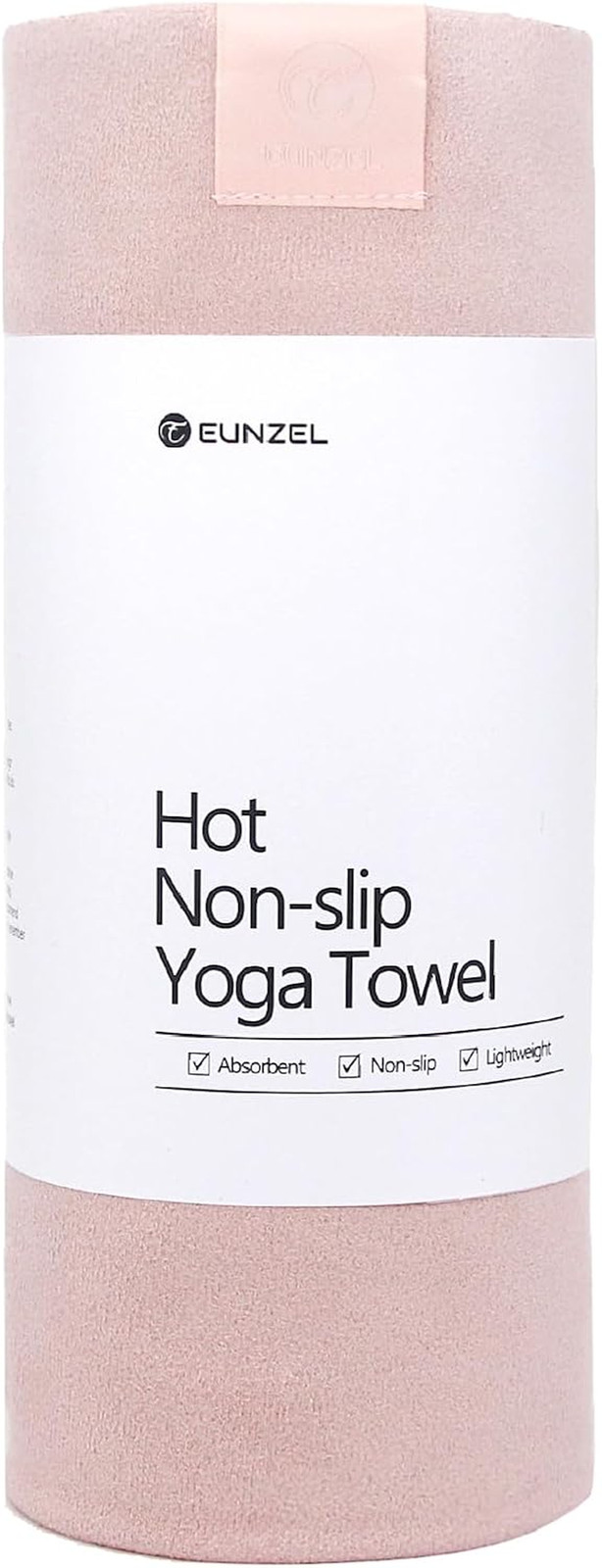 Hot Yoga Towel, Super Absorbent Yoga Mat Towel Soft Suede Microfiber Non-Slip To