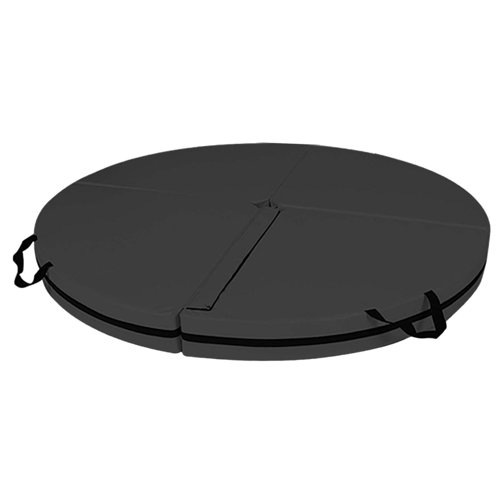 Folding Pole Dance Mat Workout Mat Lightweight Versatile Round Women Carrying