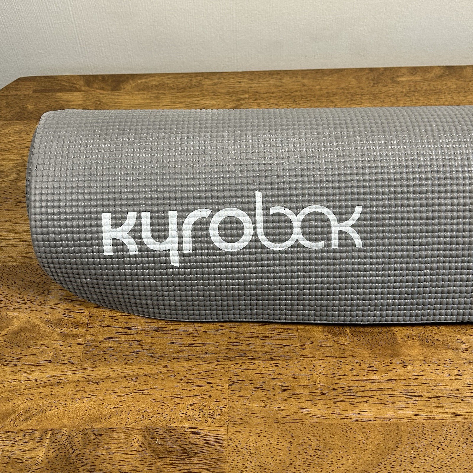 Kyrobak Fitness Textured Yoga Mat Gray