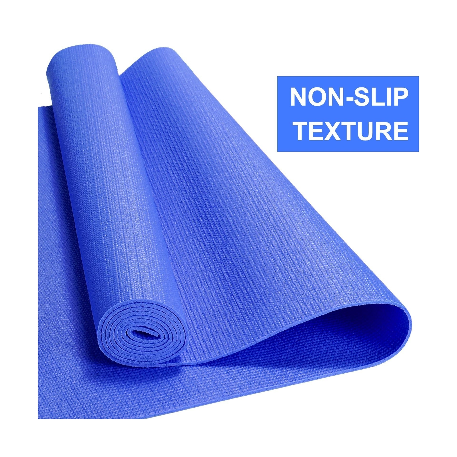 Funtery 24 Pcs 3 mm Thick Yoga Mat Exercise Workout Mat Non Slip Fitness Yoga…