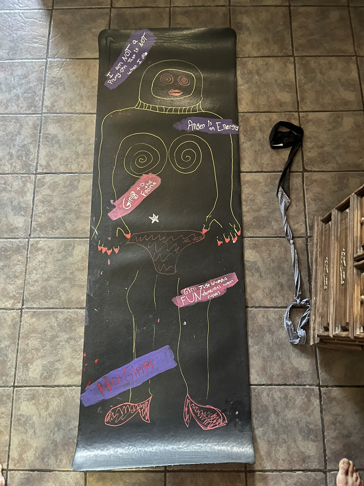 Tall Nike Yoga Mat (6ft)