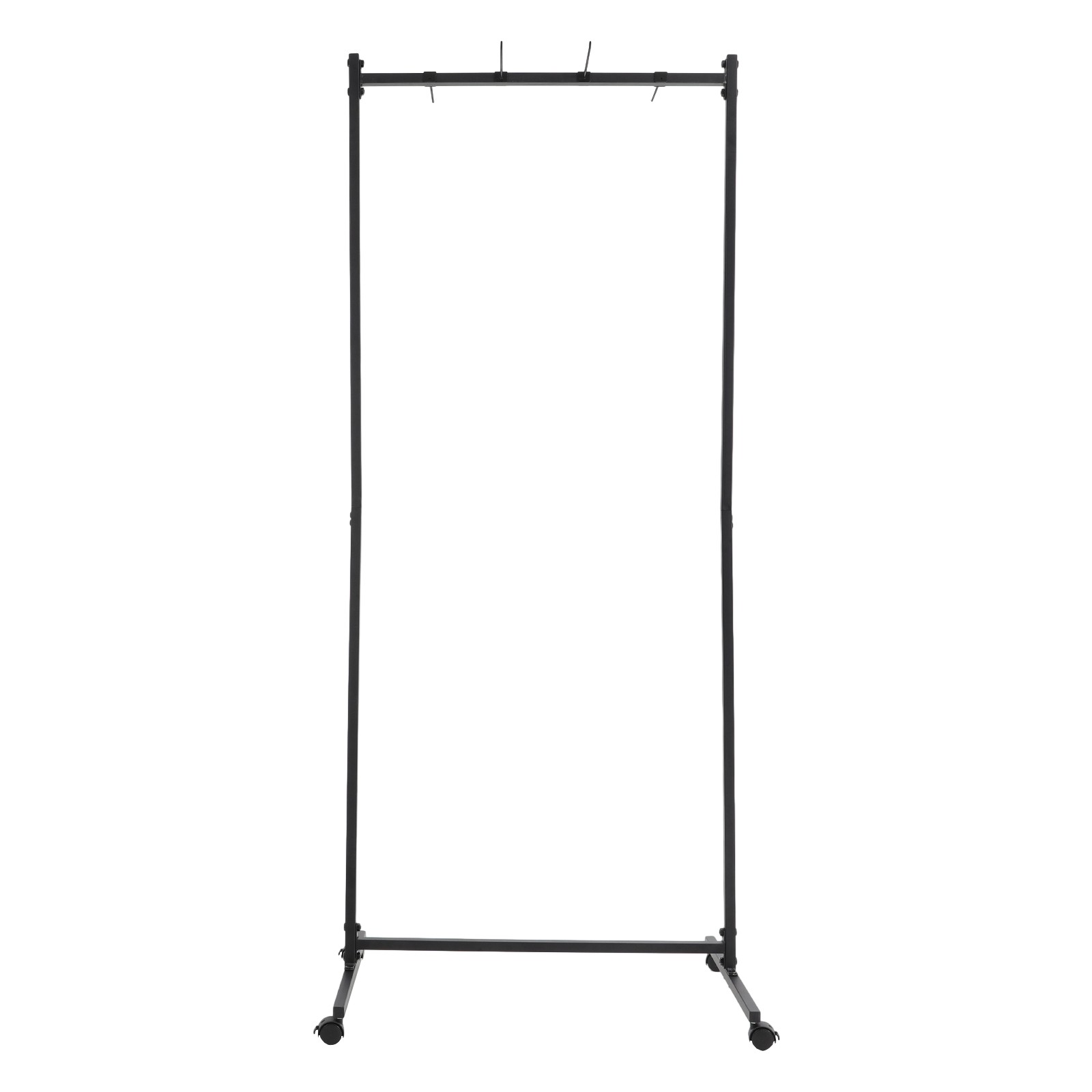 185cm Yoga Mat Holder Hanging,Iron Yoga Mats Storage Rack w/ Double Sided Hooks