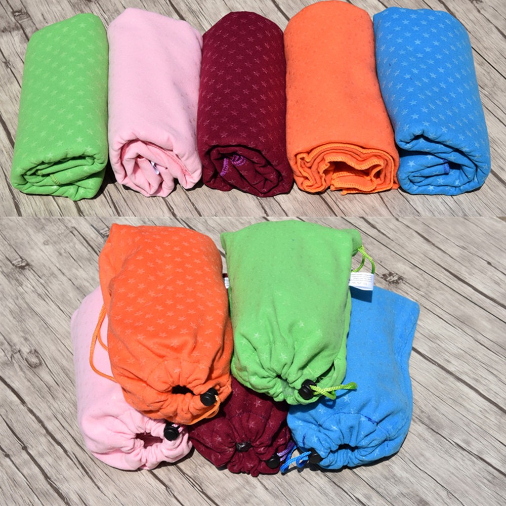 Star Pattern Yoga Towel Absorbent Yoga Blanket Non Slip Yoga Cloth For Z8A5 QWSY