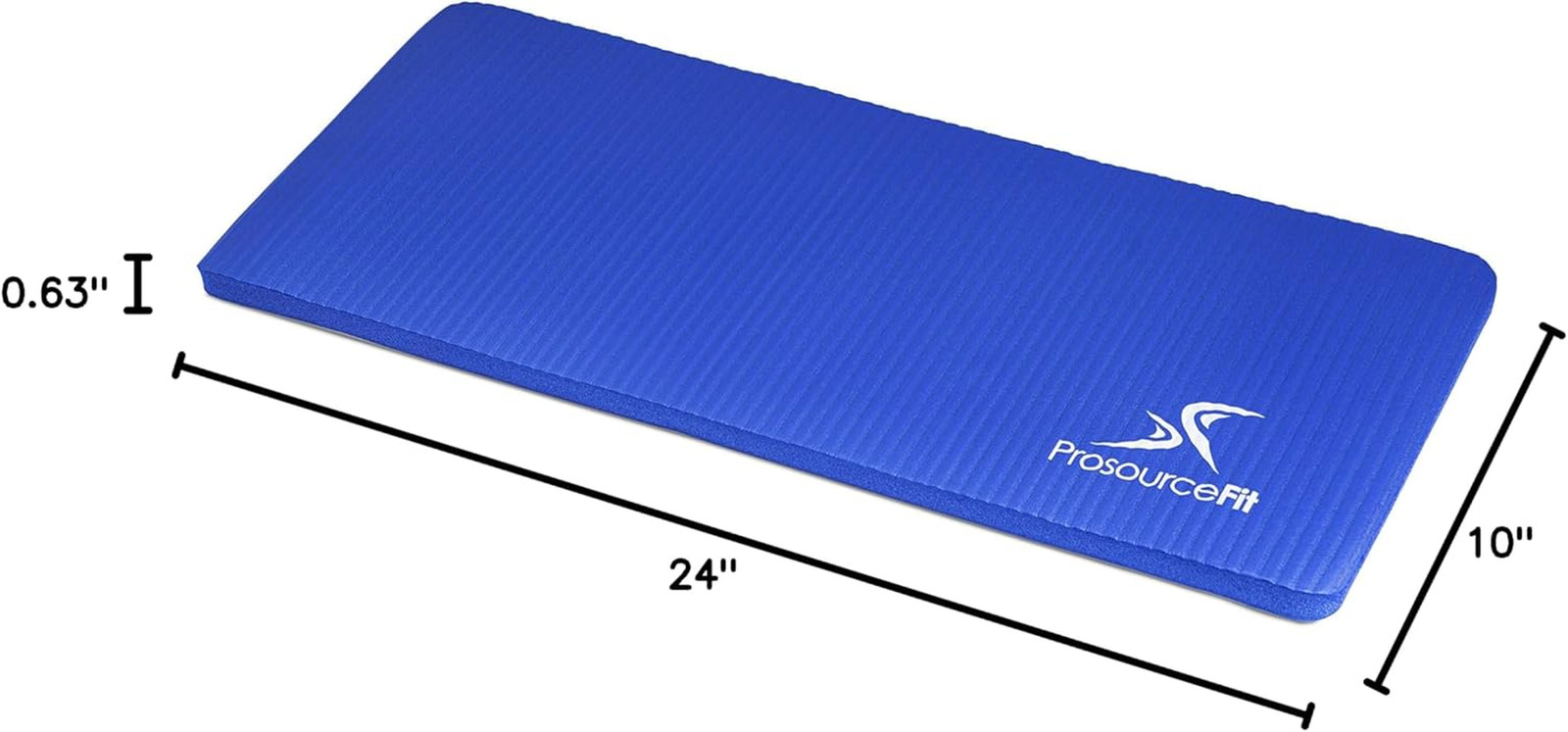 Extra Thick Yoga Knee Pad and Elbow Cushion 15Mm (5/8”) Fits Standard Mats for P