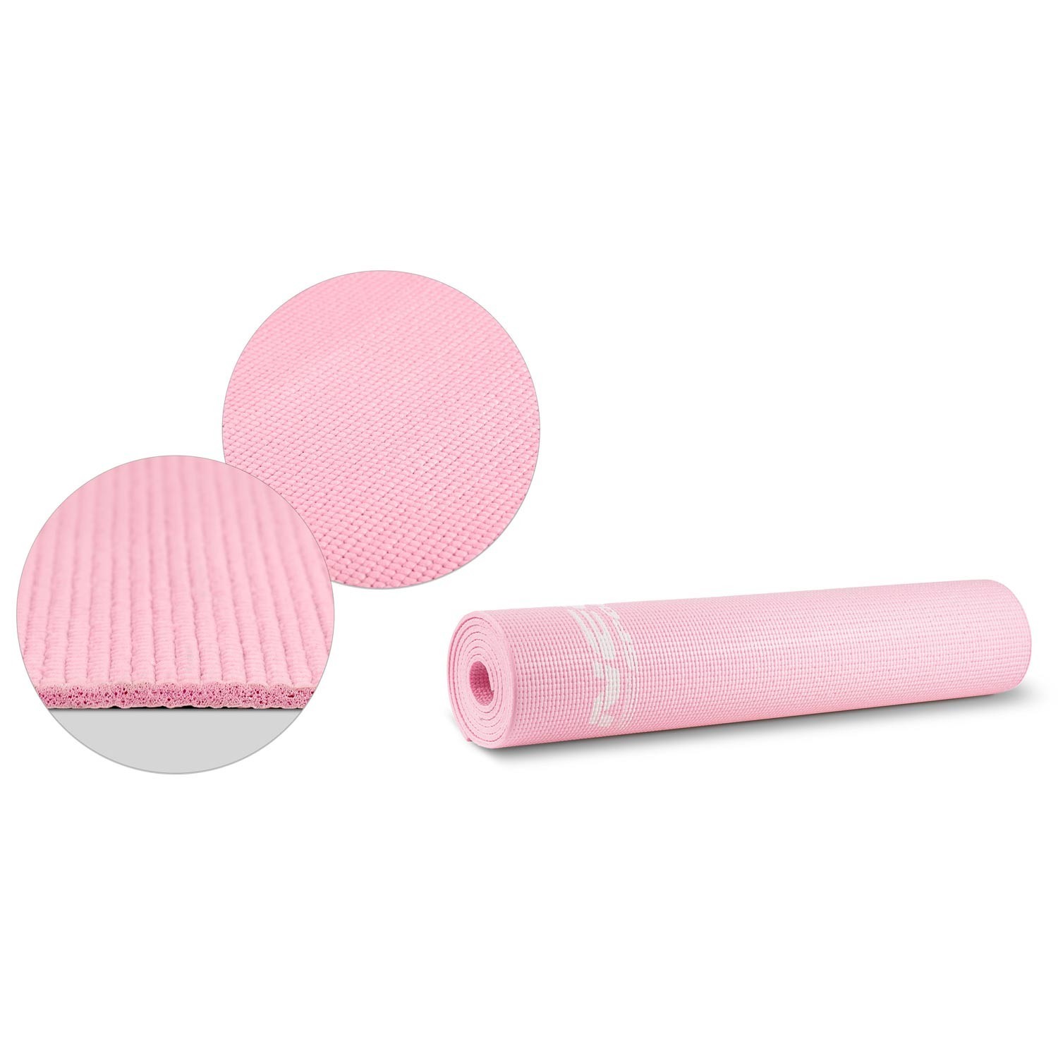 Neo-Sport Yoga & Fitness Mat 173 x 61cm – Pink, Stretchy, Waterproof,