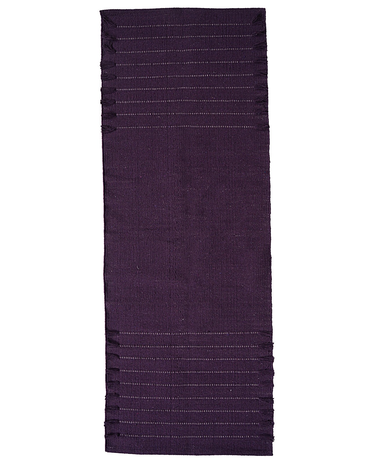 Yoga Mat Thick Non Slip Organic Cotton Exercise Workout Mat Pilates Rug 2×6 FT