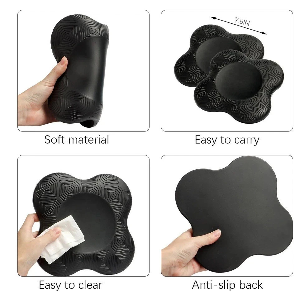 2X Yoga Knee Pad Support for Yoga and Pilates Excercise, Cushion for Knees,Elbow