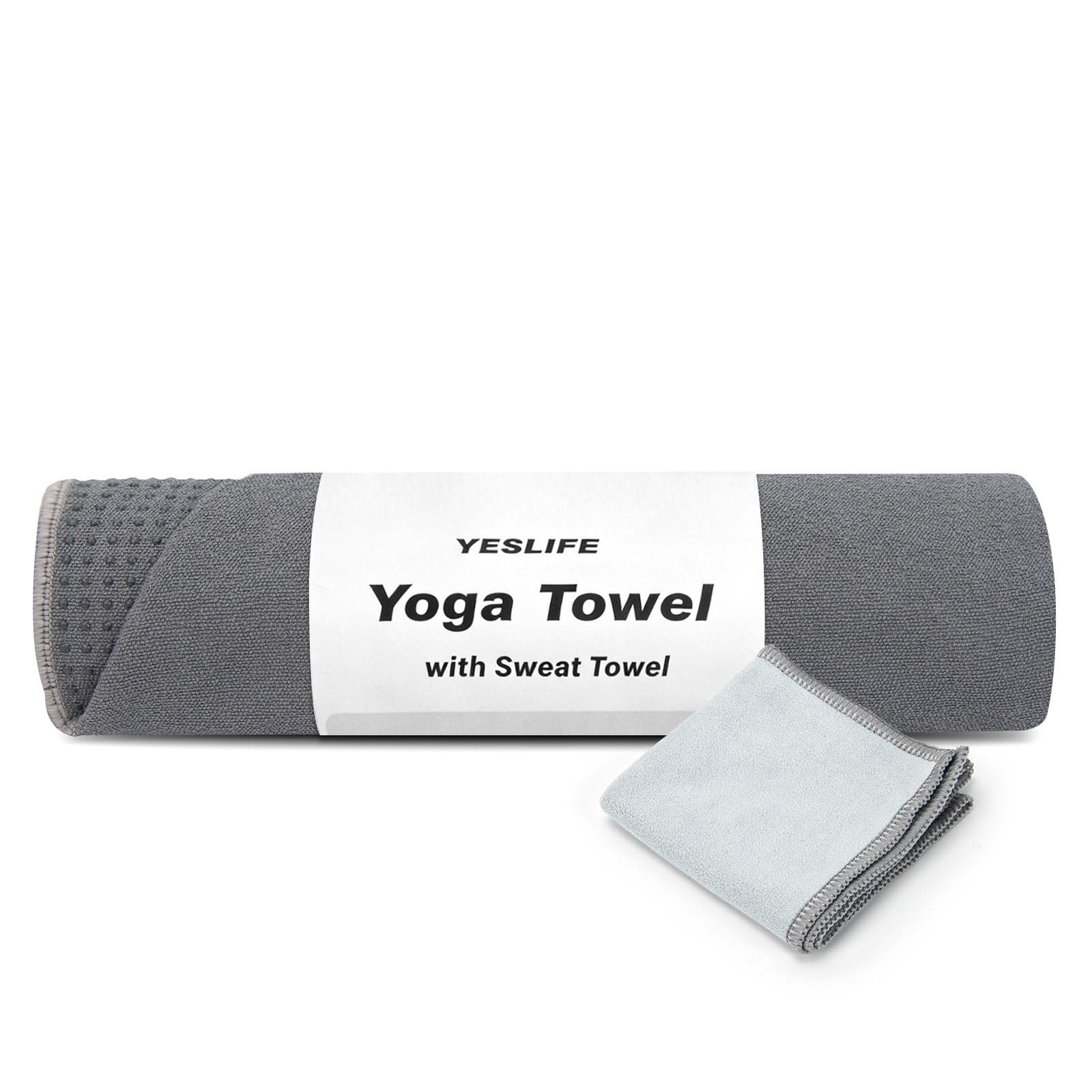 Non Slip Extra Thick Hot Yoga Towel with One Sweat Towel Microfiber Sweat