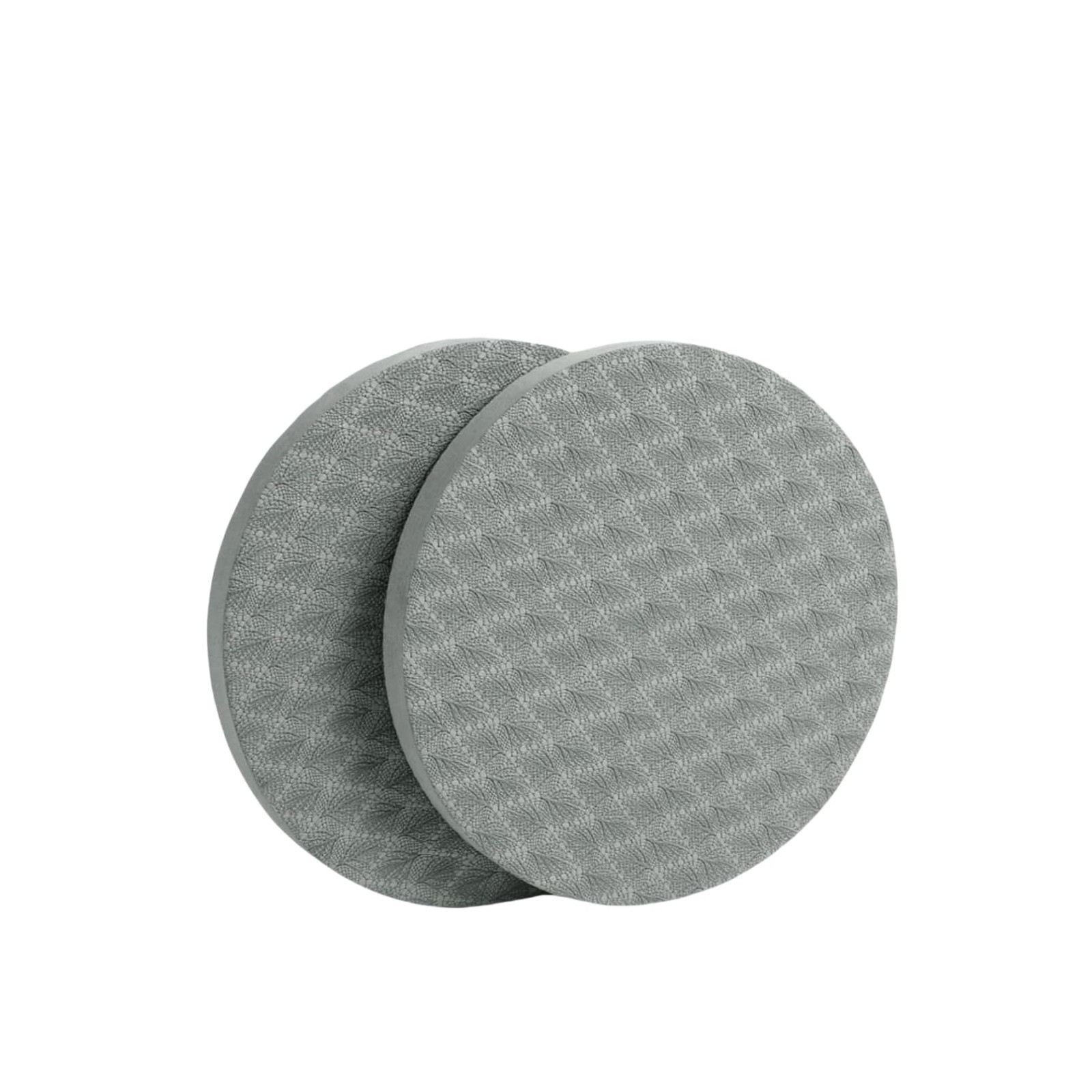 Yoga Knee Guard Foam Pilates Support Round Pads Anti Slip Fitness Mat 2 PCS