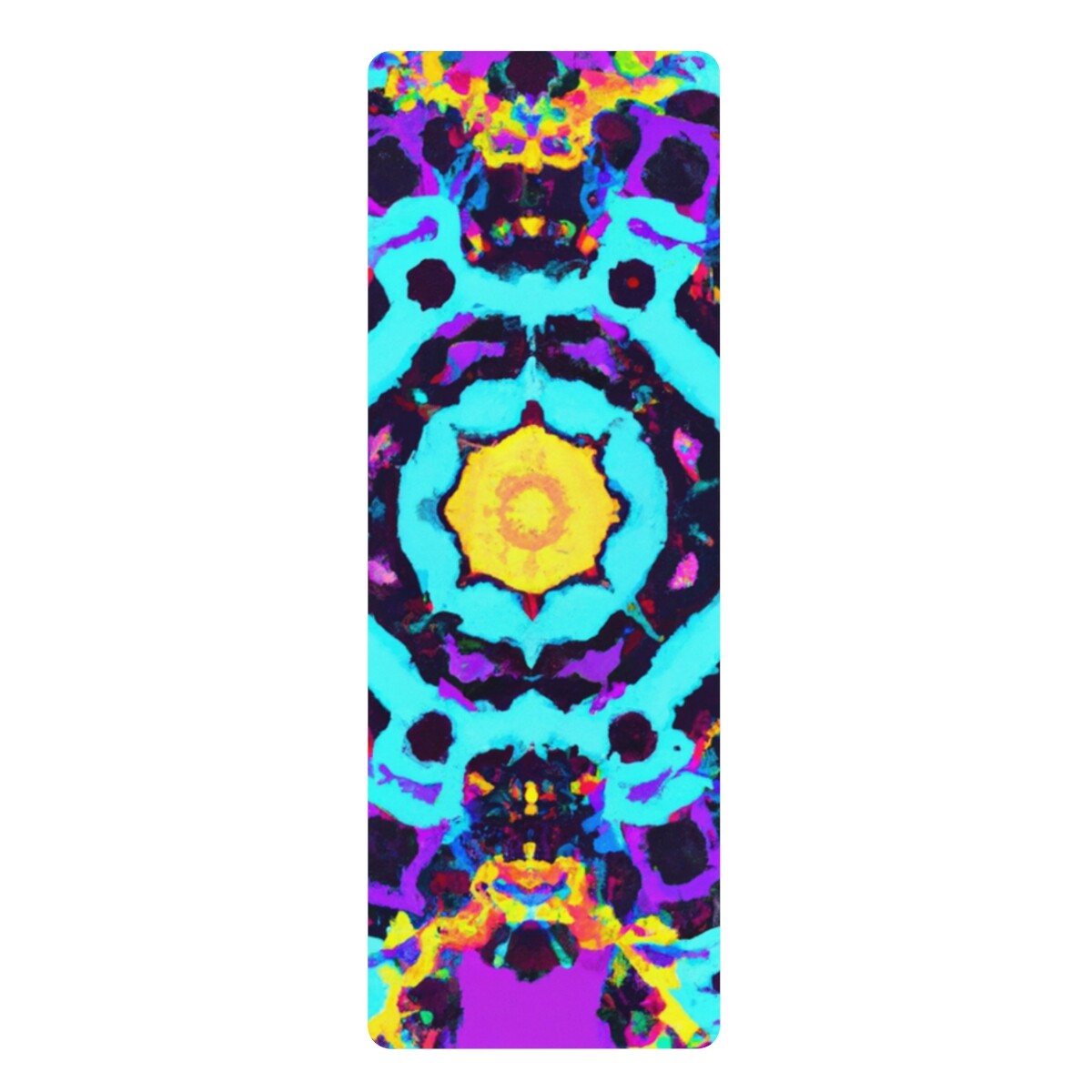 Mabel Moonflow – Psychedelic Yoga Exercise Workout Mat – 24″ x 68″