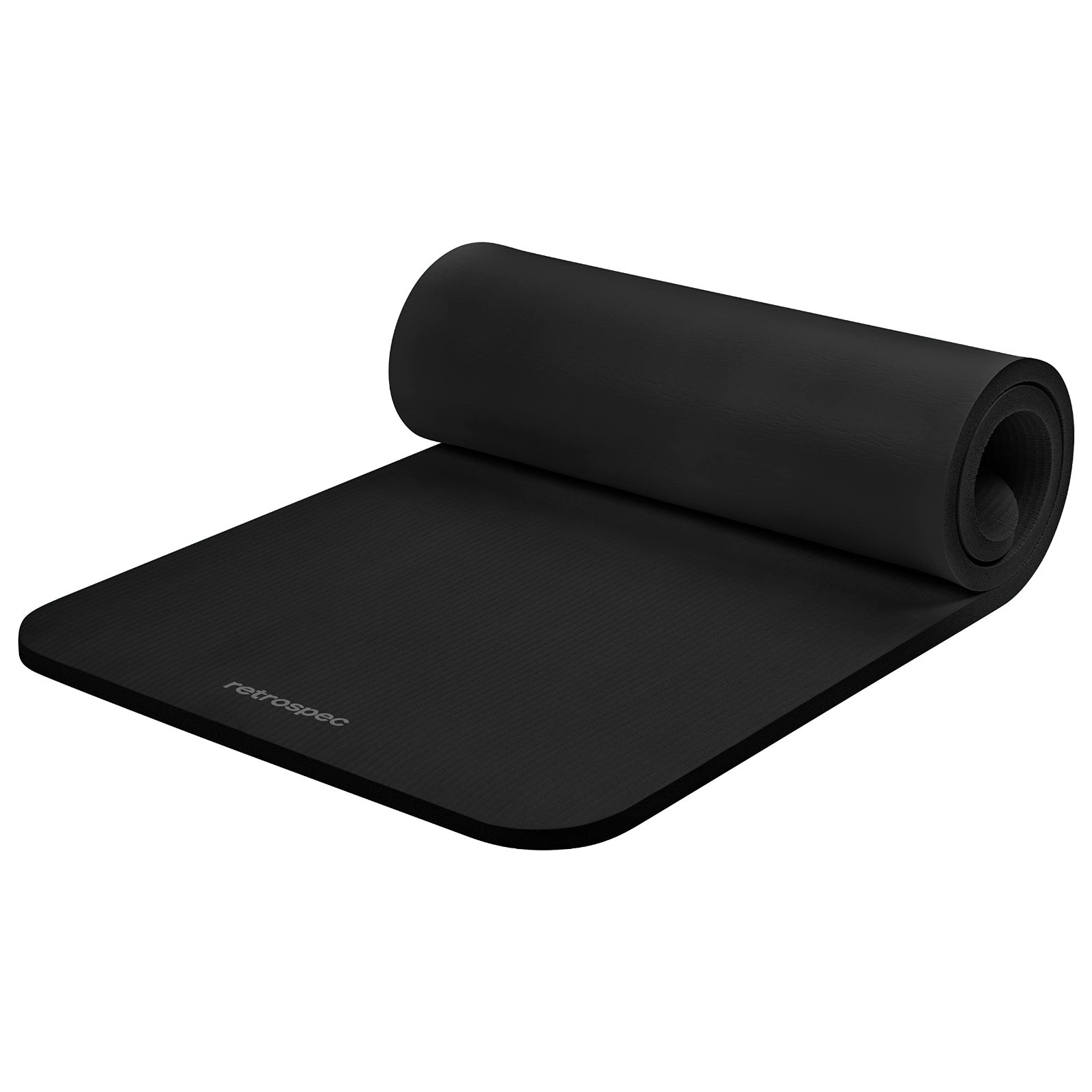 Thick Non-Slip Yoga Mat with Nylon Strap for Home Fitness, Pilates & Stretching
