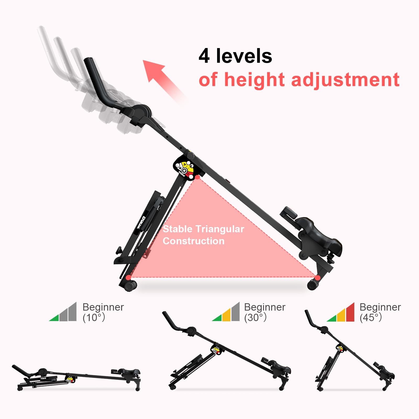 3 in 1 Rowing Machine for Home, Multifunctional Rowing Machine with 2 Intensity…