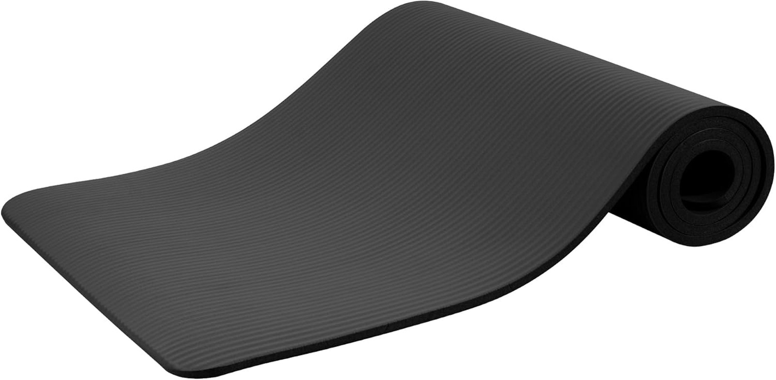 Quality Exercise Yoga Mat, 1/2-Inch Thick High-Density Foam for Full-Body Workou