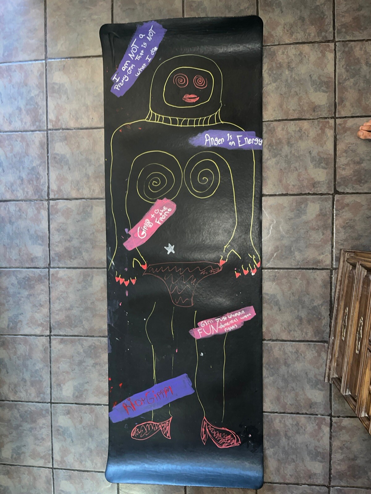 Tall Nike Yoga Mat (6ft)