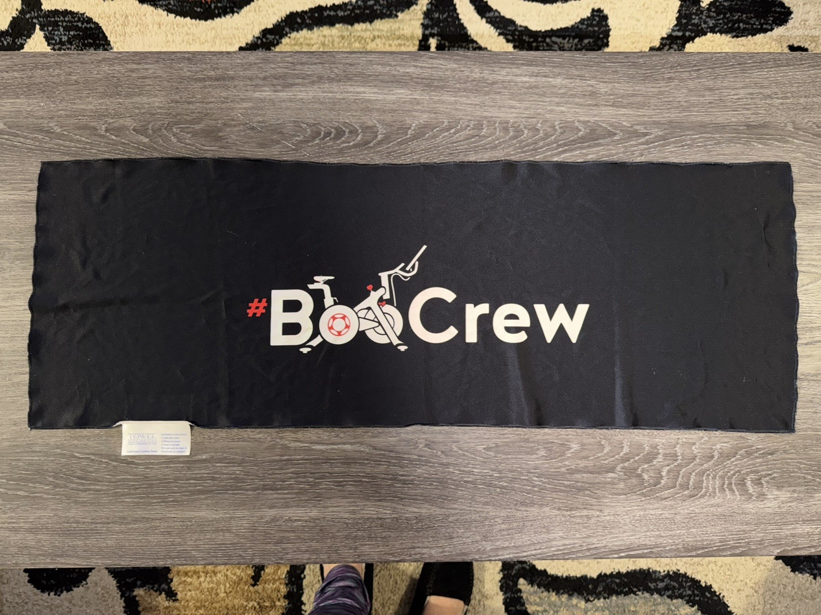 #BOOCREW Cooling Towel – PELOTON – Cycling / Spinning – Cody Rigsby