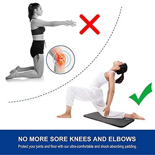 Yoga Knee Pad Cushion – Premium Exercise Knee Pad – Eliminate Pain – 1 Pack