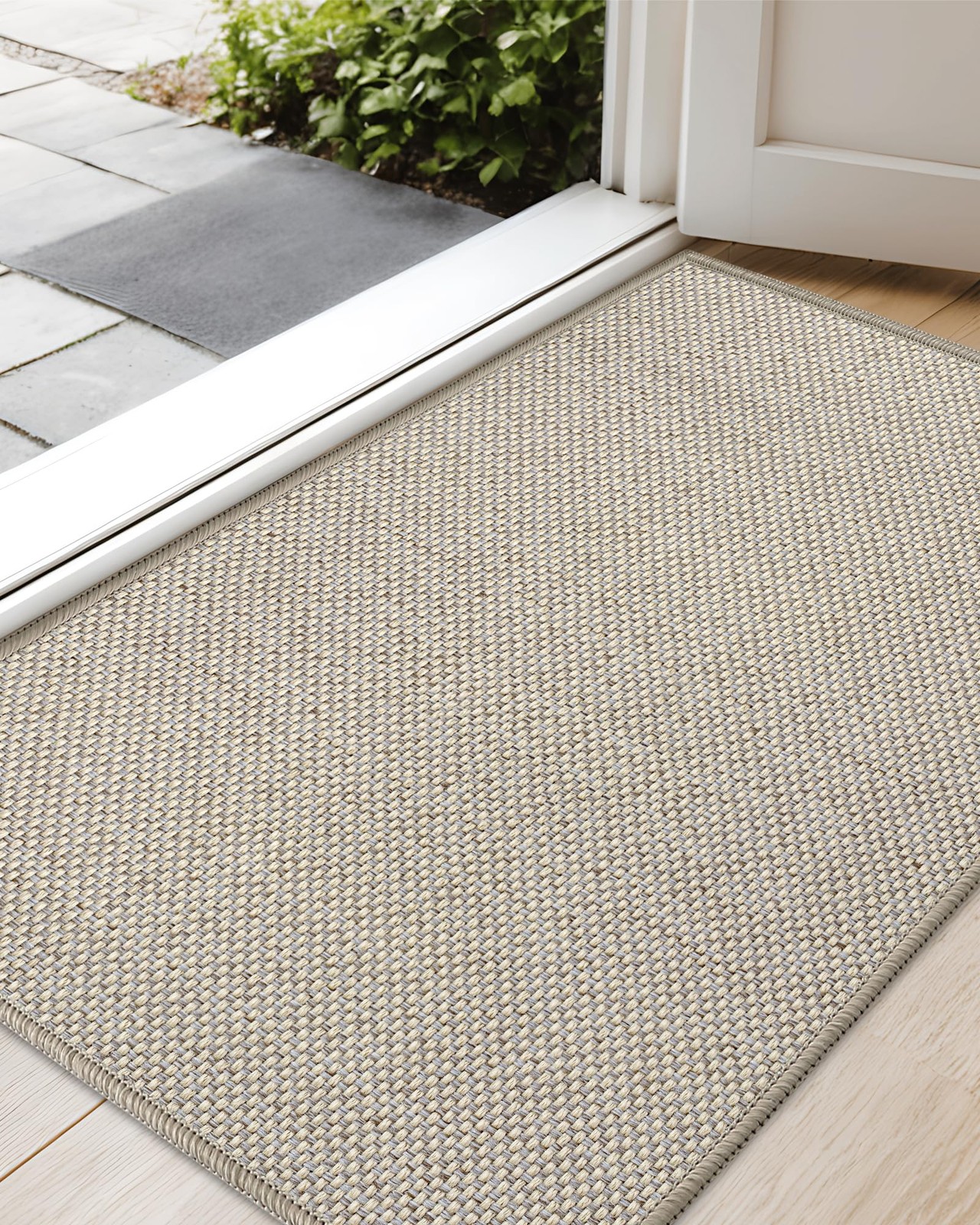 Dirt Trapping Mat Indoor, Non Slip Doormat, Woven Entrance Carpet, Clean…