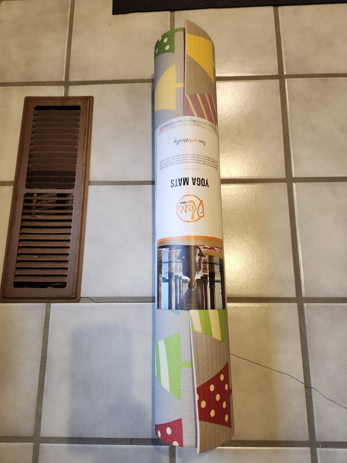 Kess InHouse Christmas Tree Yoga Mat