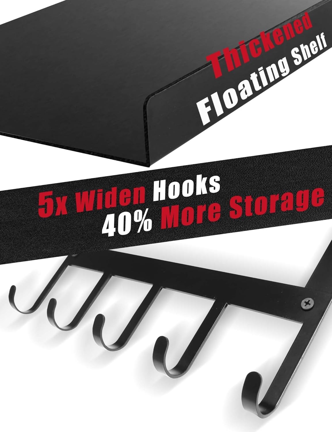 Yoga Rack Wall Mount Mat Holder Gym Storage Shelf