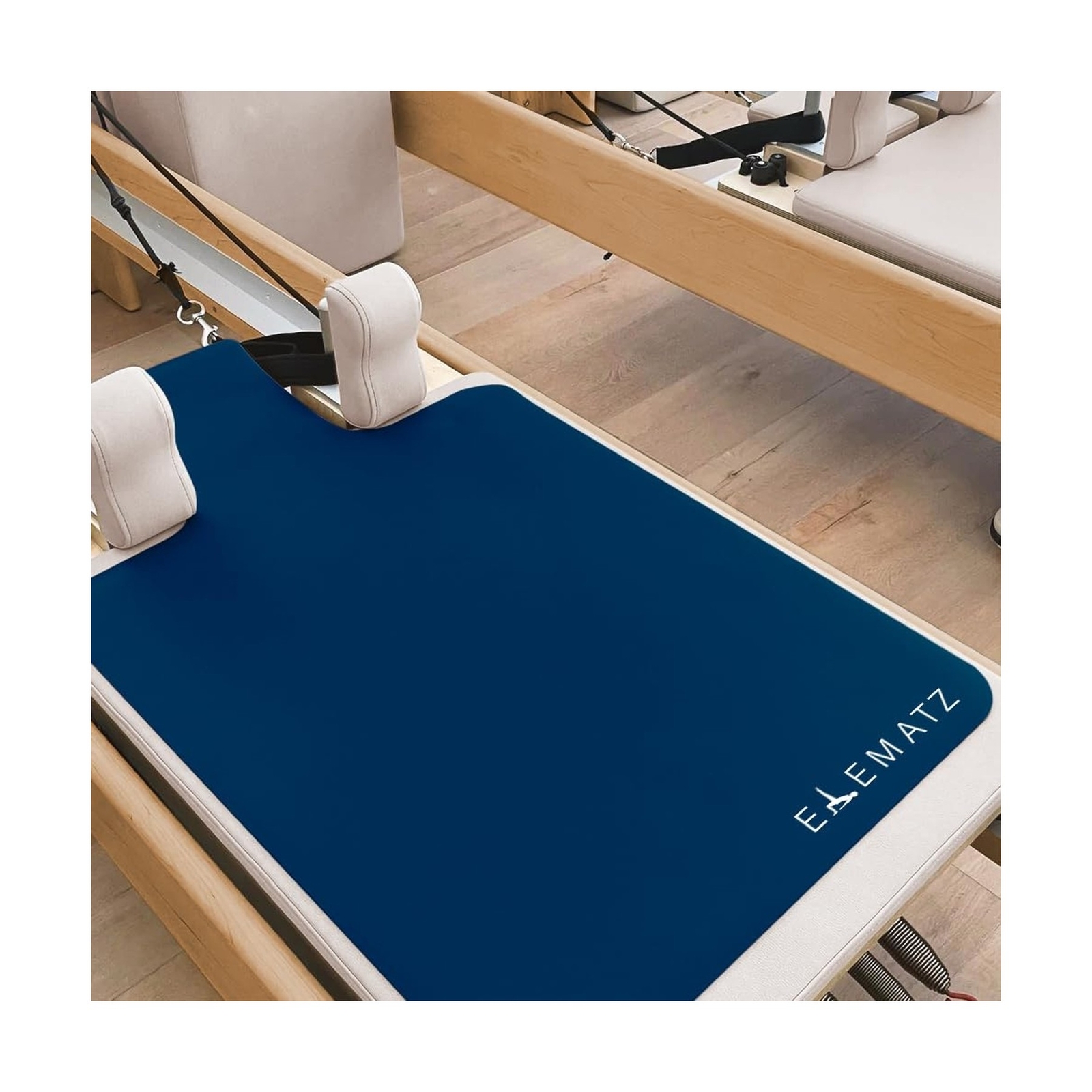 Pilates Reformer Mat Blue Navy