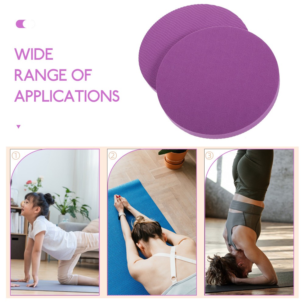 2Pcs Household Yoga Pad Thick Cushions for Kneeling Elbow Support and Fitness