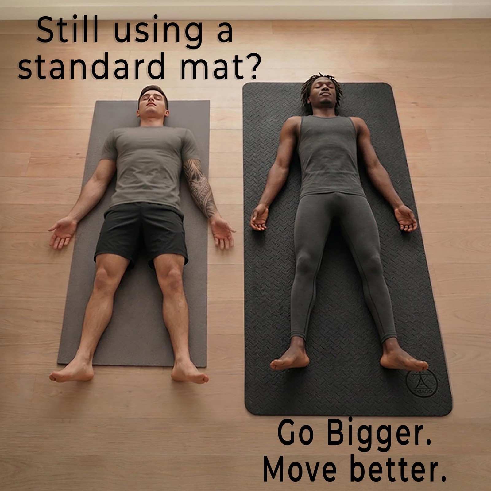 Extra Large Yoga Mat 84 x 30, XL Yoga Mat Extra Wide & Long, 6mm Thick Large …
