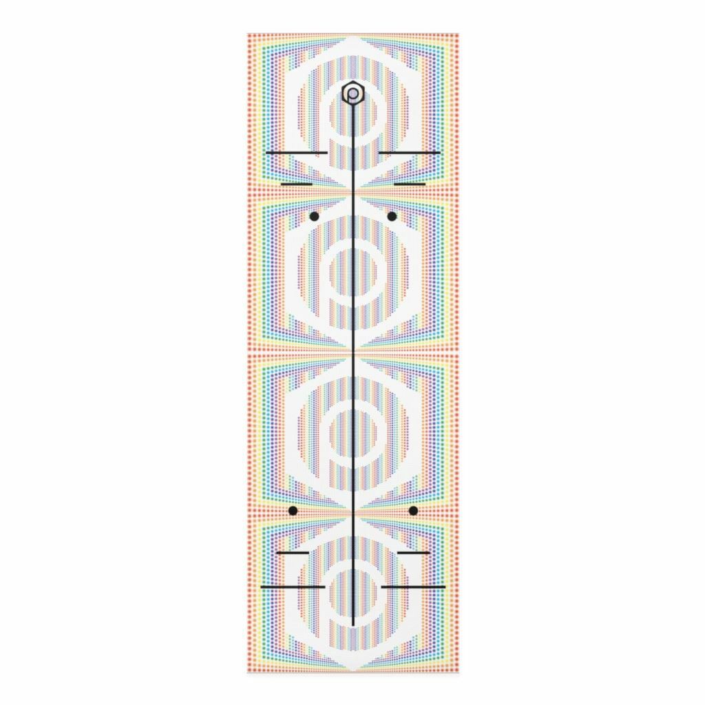 D.O.T.S. Rainbow Foam Yoga Mat – Perasoul Studios Active Sportswear