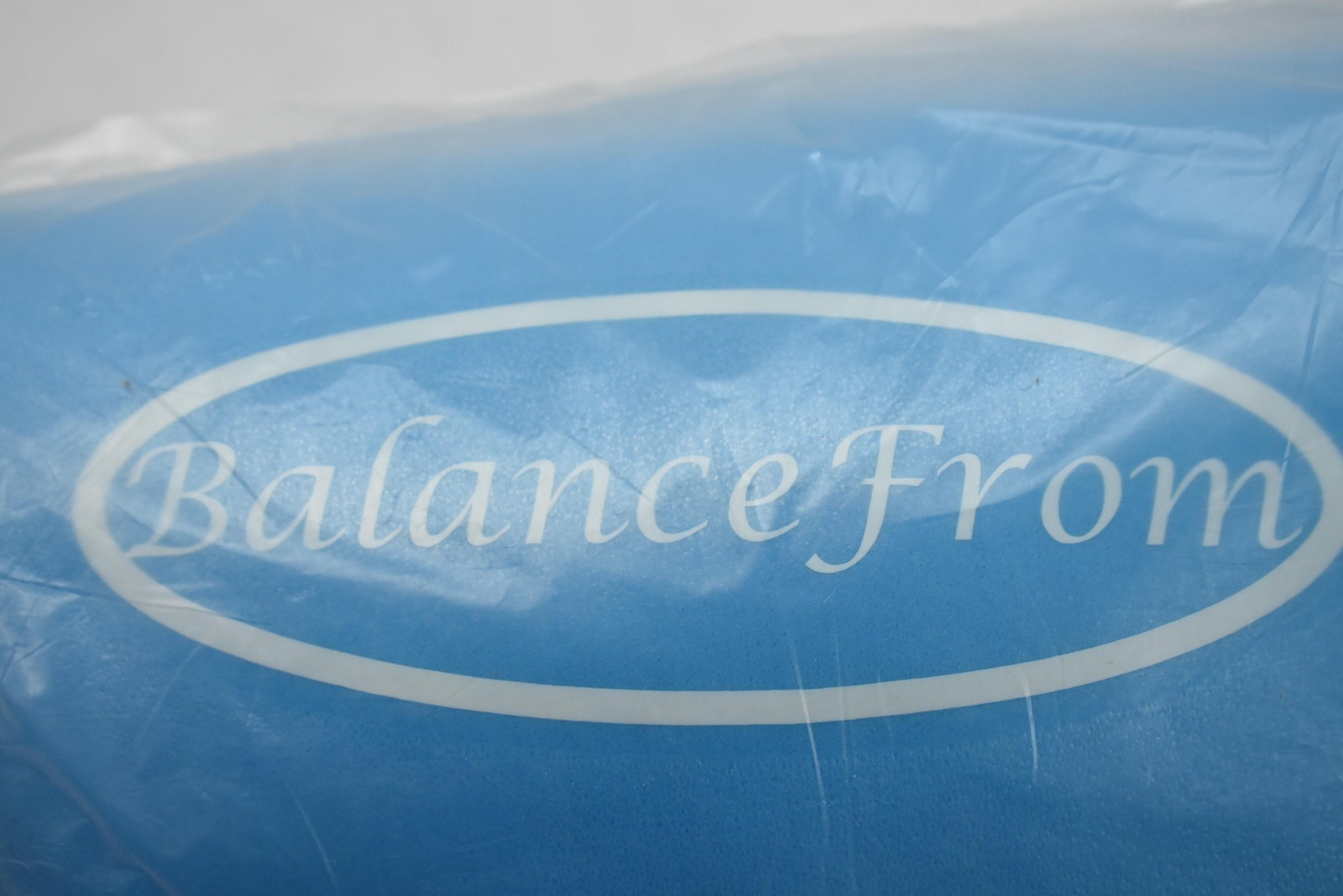 BalanceFrom Blue Foam Exercise Yoga Mat Pad New In Bag Fitness Training Gym