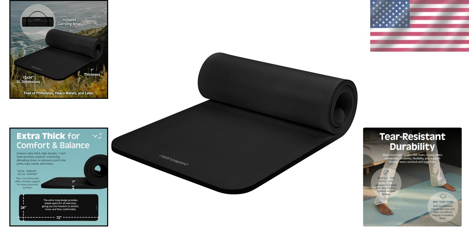Portable Solana Yoga Mat 1