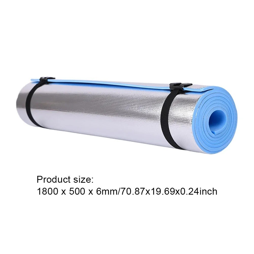 Extra Thick 10mm Exercise Yoga Pilates Mat Gym Fitness NBR 72″x 24″ w/ Bag Strap