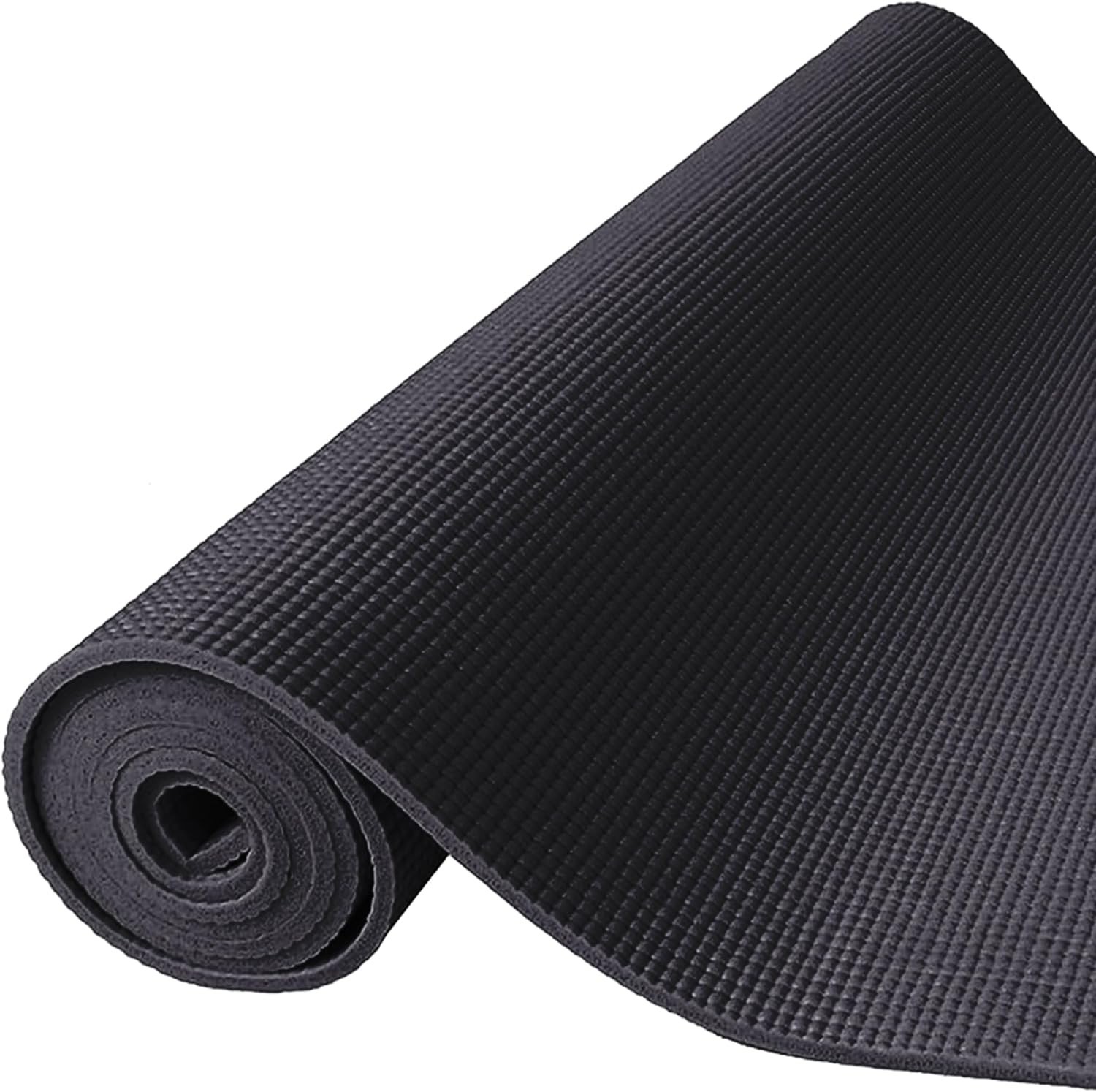 Durable Non-Slip 1/4-Inch Yoga Mat with Carry Strap – Perfect for All Exercises