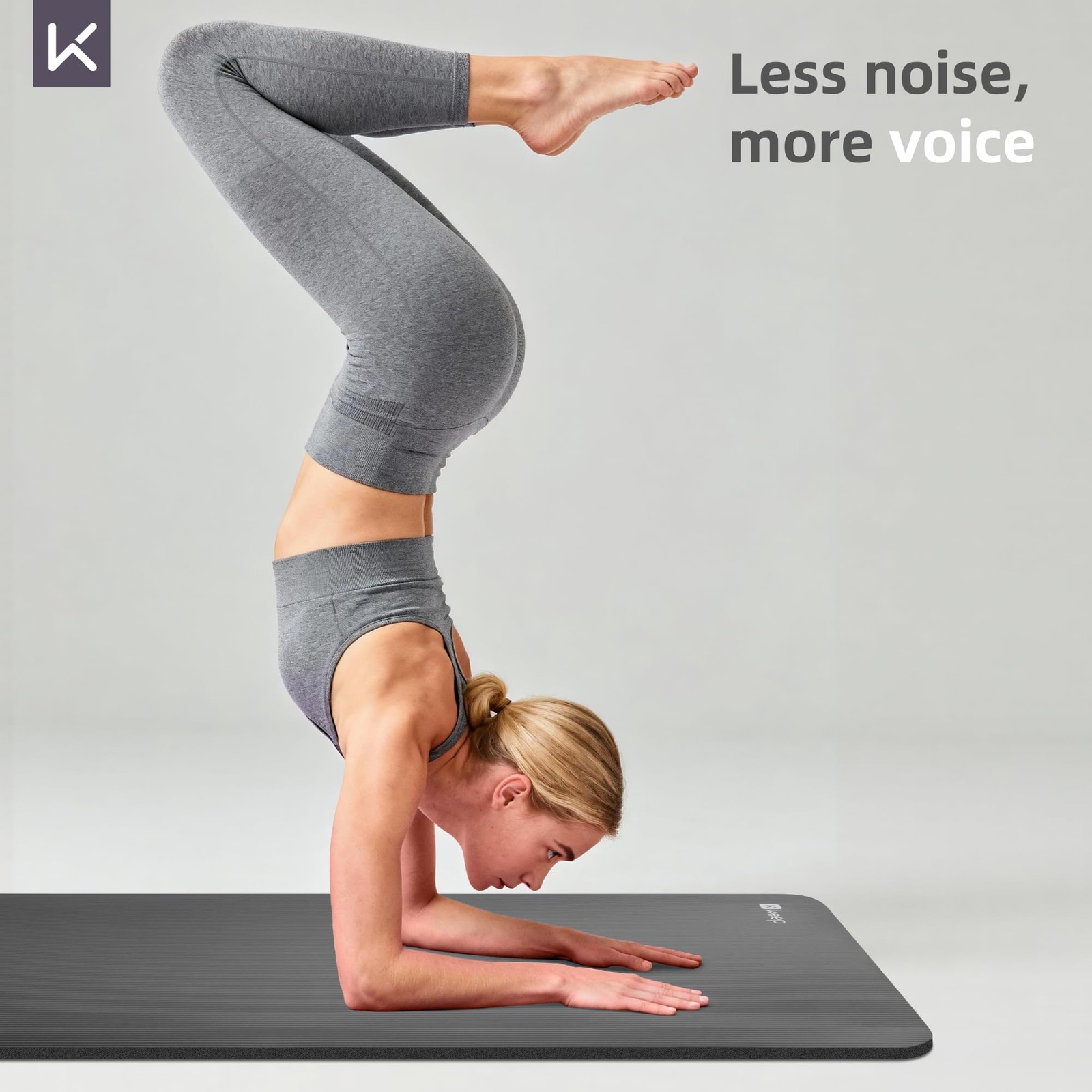 Extra Thick NBR Yoga Mat for & Men, 15mm Thick, 72”x32” Large Exercise Mat wi…