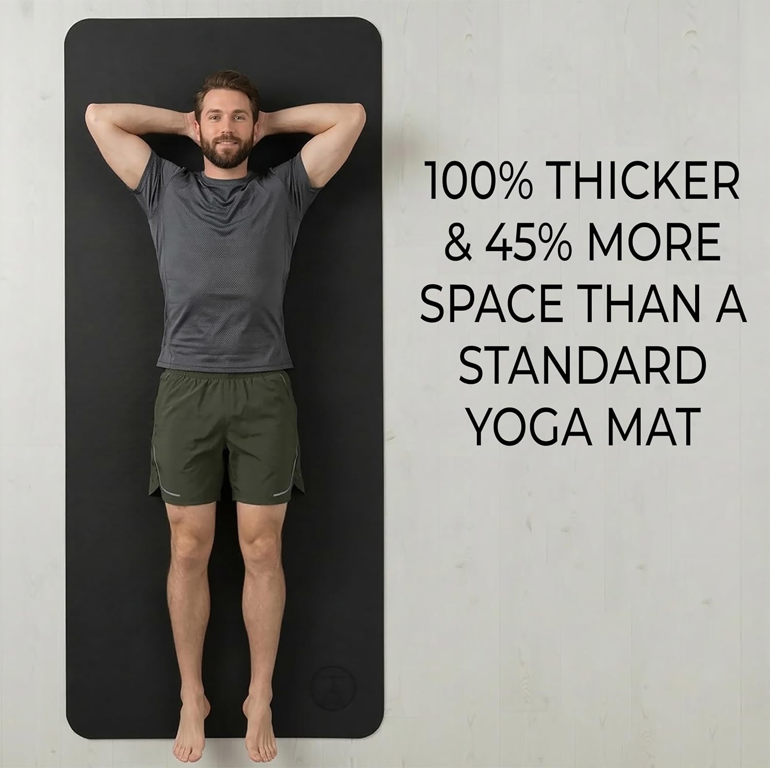 Extra Thick Yoga Mat Wide & XL-Our 10mm Extra Large Yoga Mat Thick Extra Wide