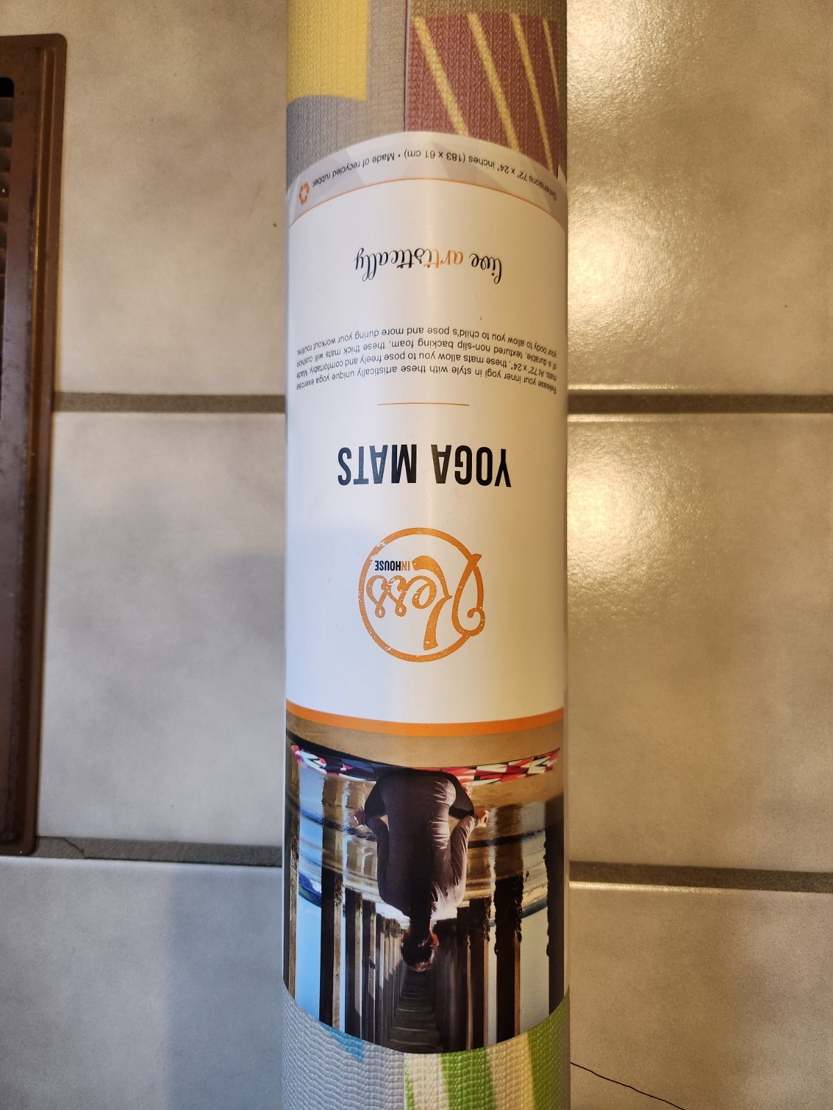 Kess InHouse Christmas Tree Yoga Mat