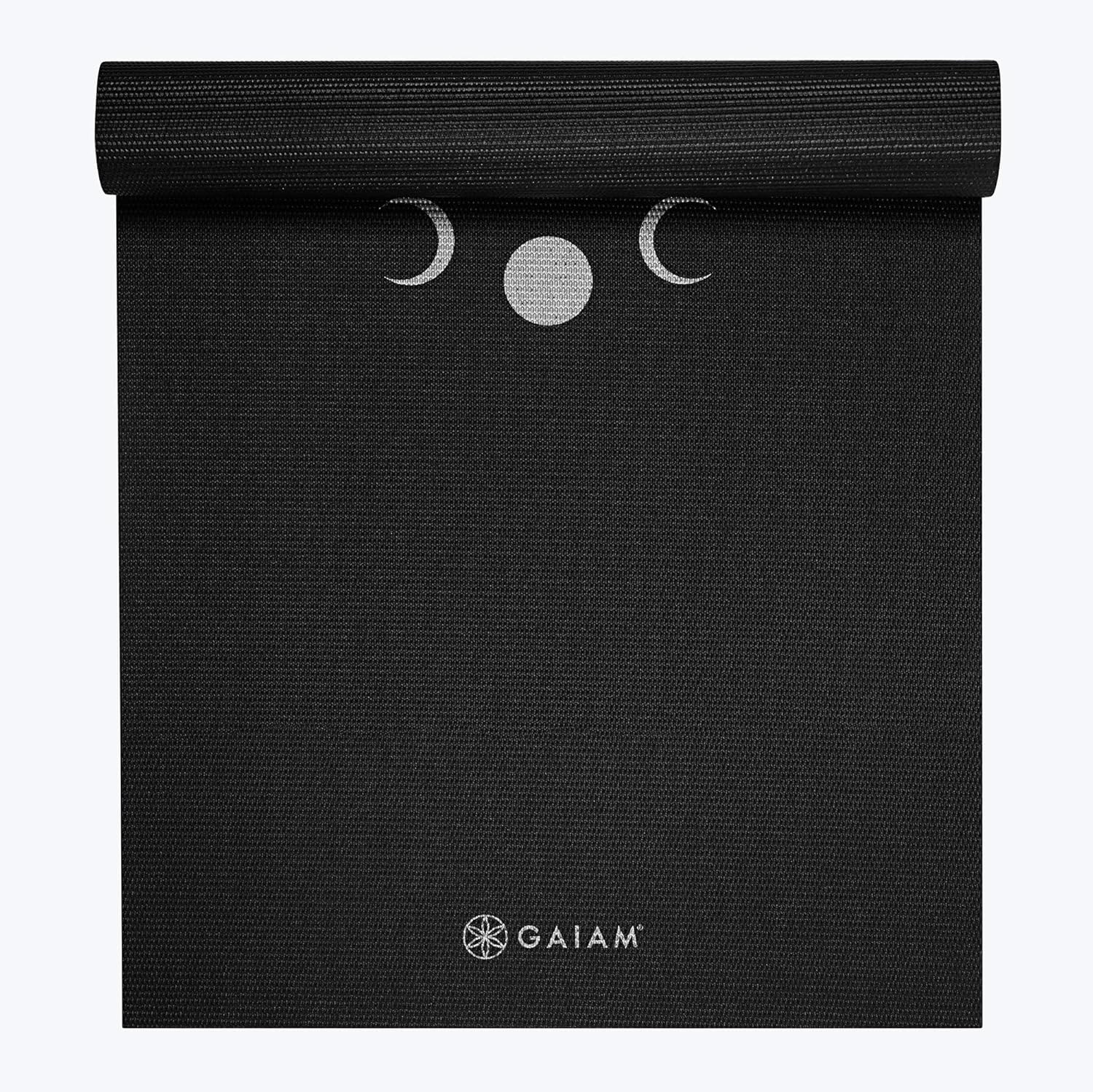 Gaiam Yoga Mat – Premium 6Mm Print Extra Thick Non Slip Exercise & Fitness Mat f