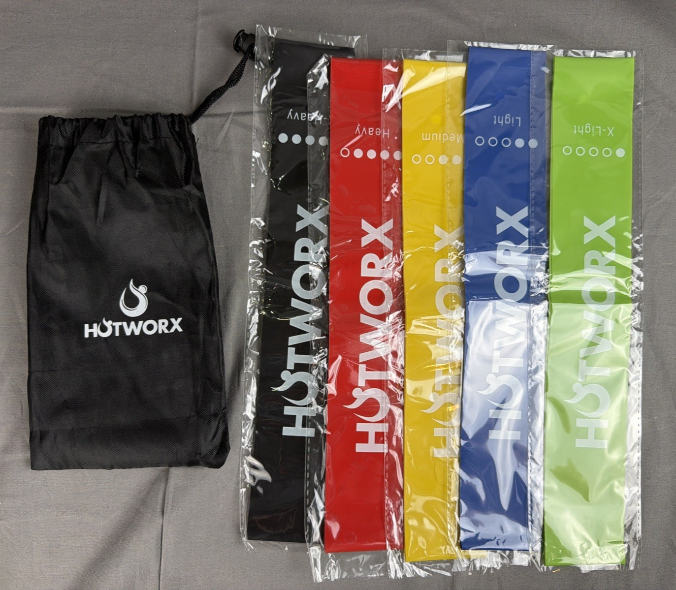 Hotworx Fitness Lot Yoga Mat Towel Resistance Loop Bands Sleeves Backpack *READ*