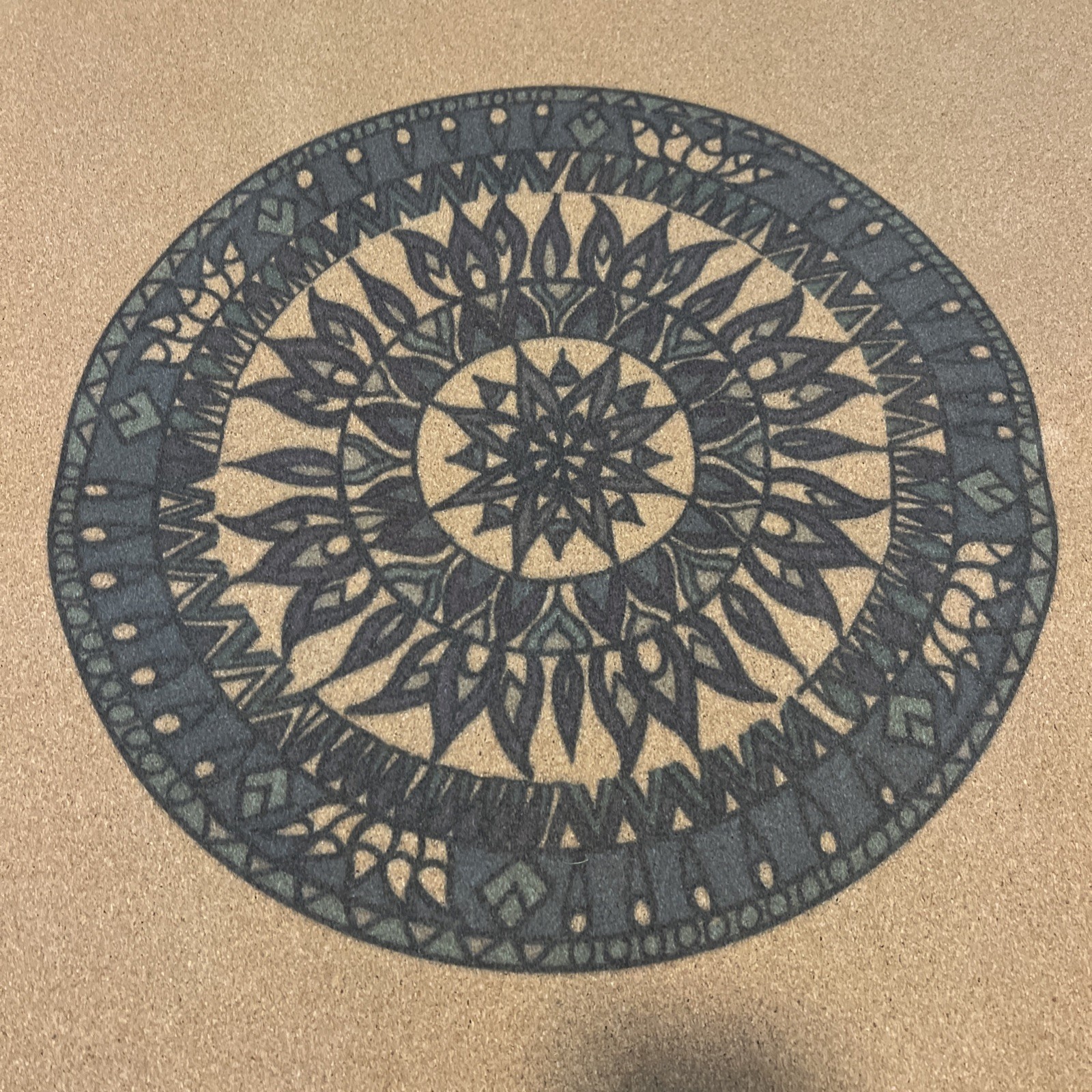Shakti Warrior cork/rubber XL yoga mat